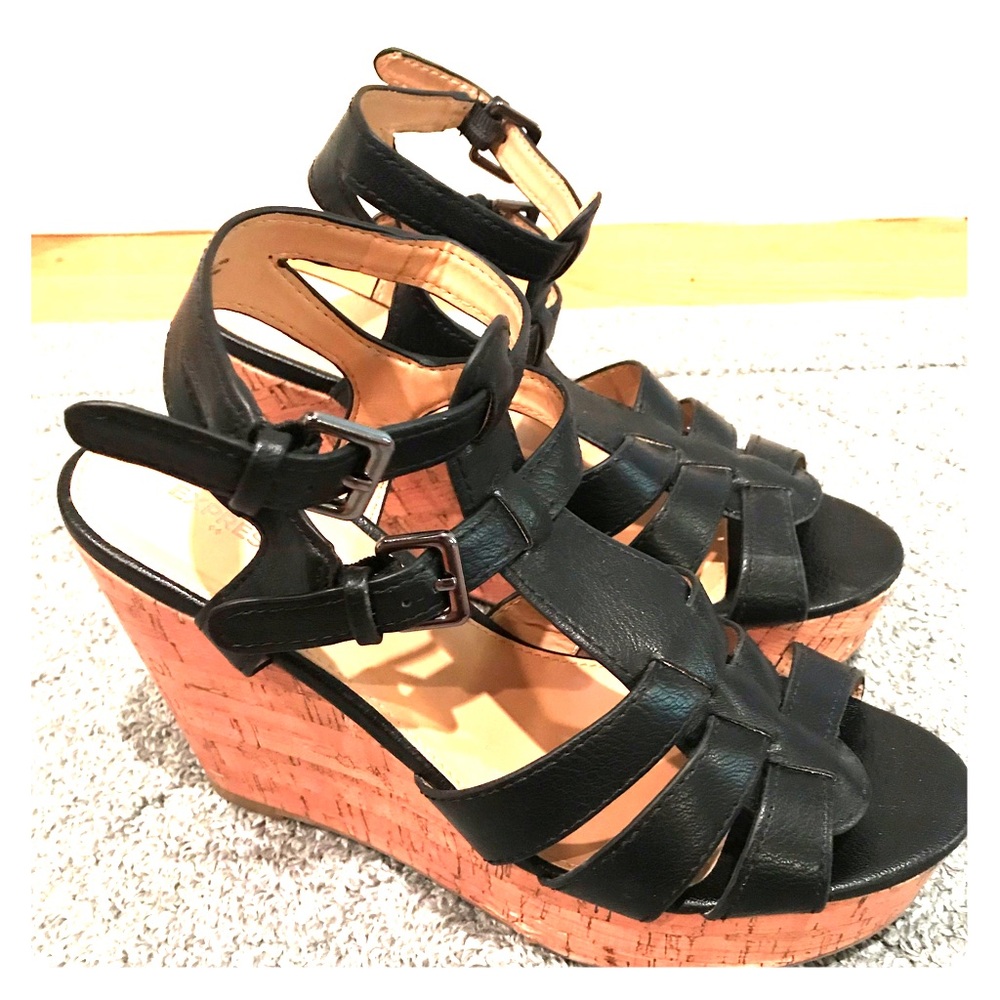 Express Wedge Sandal - 4” heel!